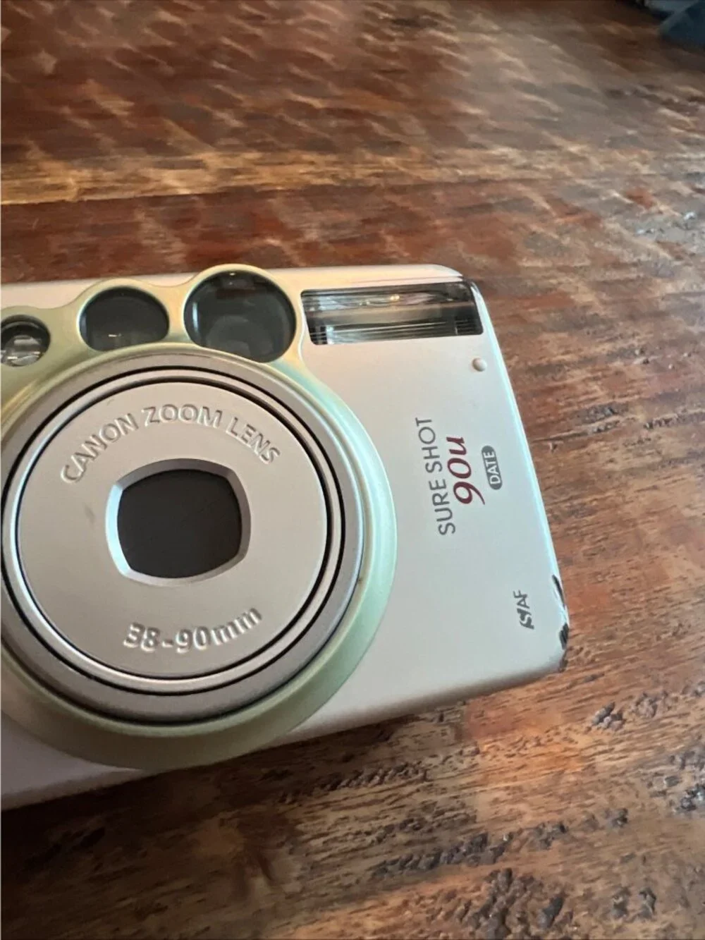 Canon Sure Shot 90u Film Camera With Zoom 38-90 mm